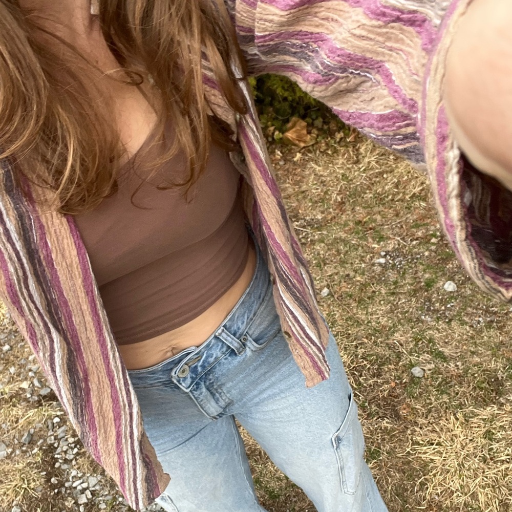 Columbia Multicolor Striped Button Up - Picture 4 of 7